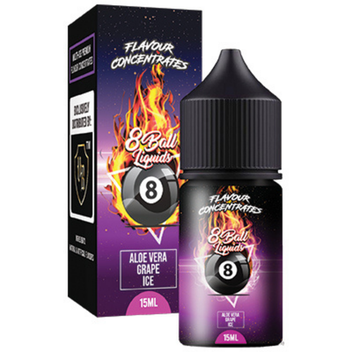 8 Ball - Aloe Vera Grape Ice MTL / Salts Flavour Shot 30ml
