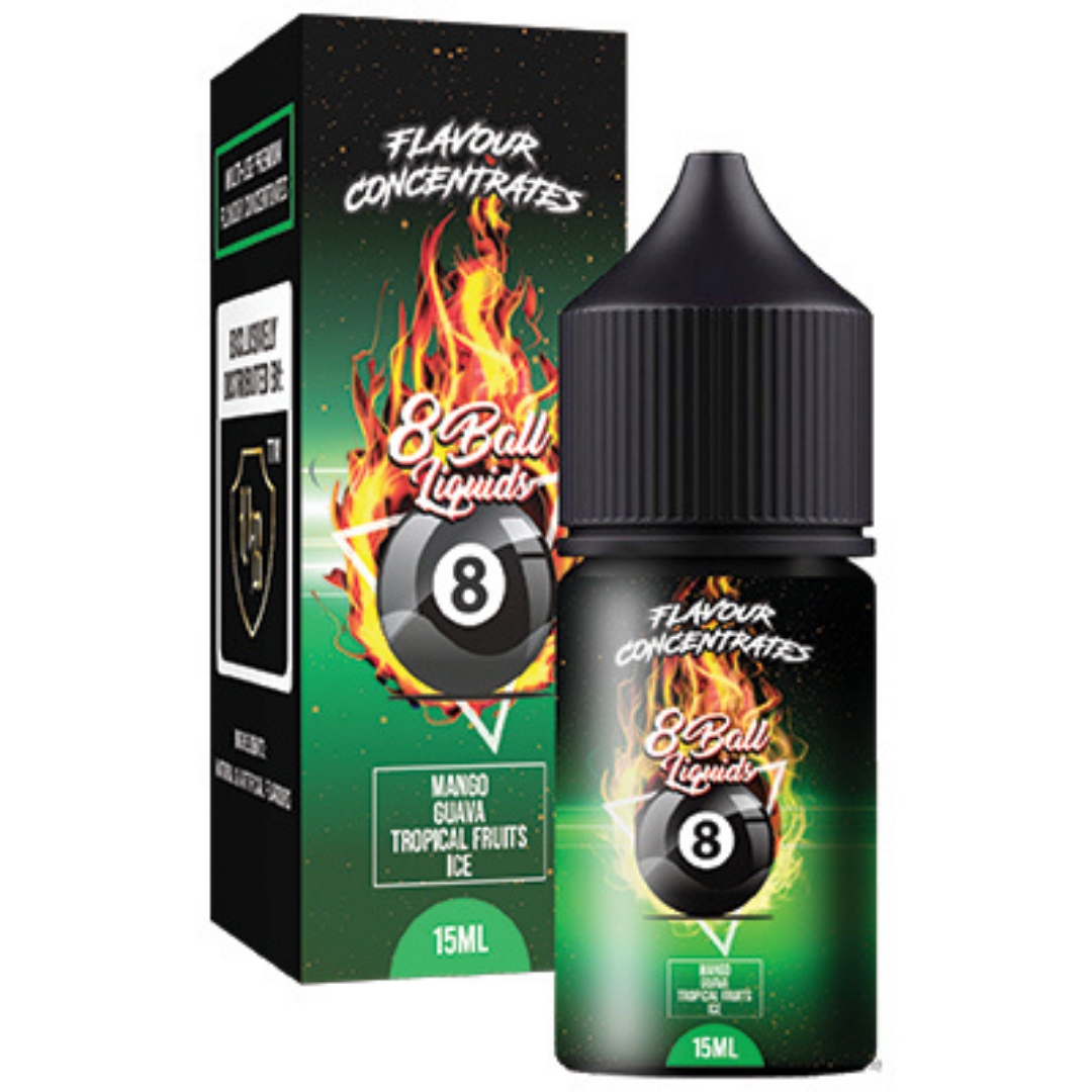 8 Ball - Mango Guava Tropical Fruits Ice MTL / Salts Flavour Shot 30ml