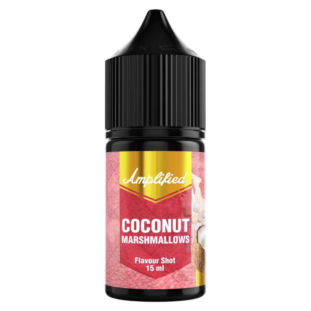 Amplified - Coconut Marshmallows MTL / Salts Flavour Shots 30ml