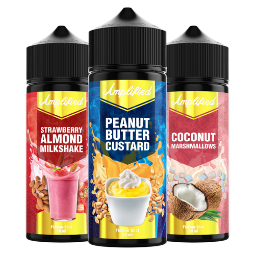 Amplified - Freebase Flavour Shots 120ml