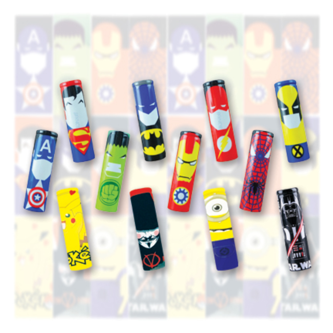 Battery Wraps - 18650 Assorted