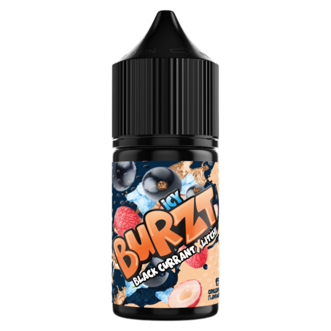 Burzt - Blackcurrant Litchi Ice MTL / Salts Flavour Shots 30ml