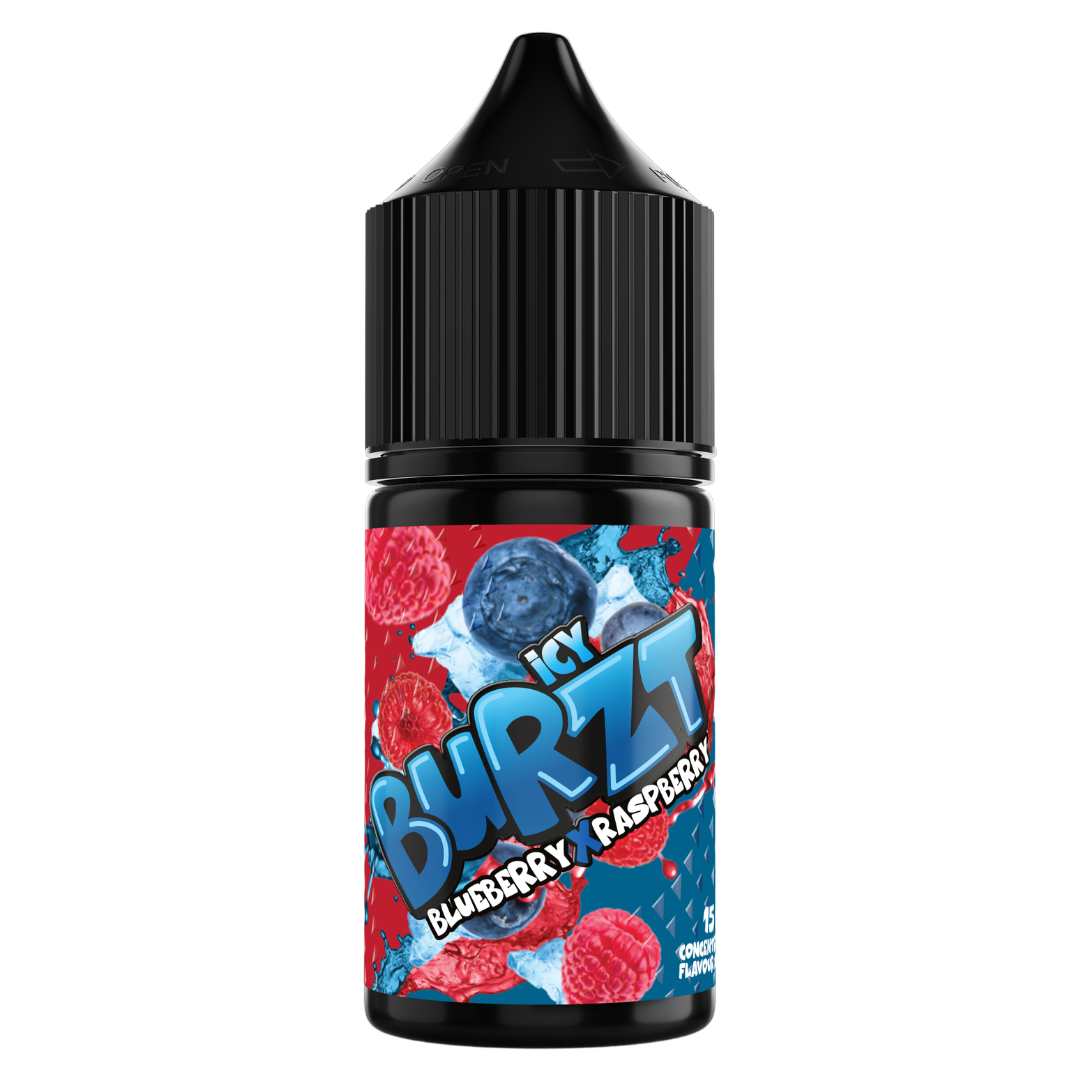 Burzt - Blueberry Raspberry Ice MTL / Salts Flavour Shots 30ml