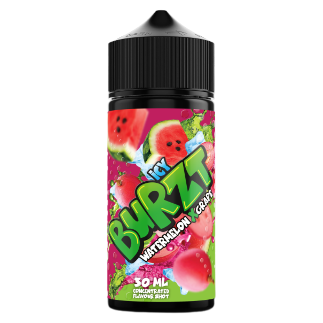 Burzt - Watermelon Grape Ice Freebase Flavour Shots 120ml