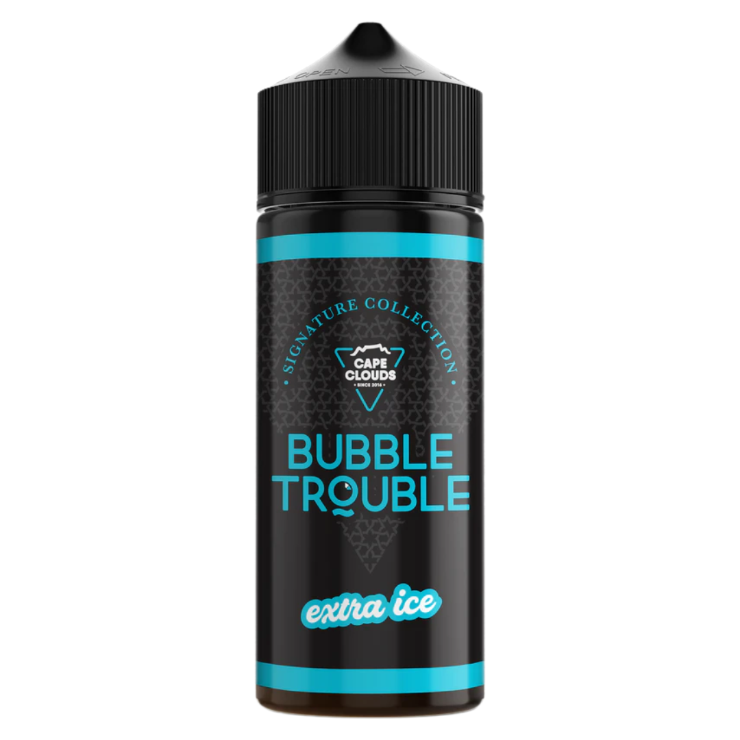 Cape Clouds - Bubble Trouble Extra Ice Freebase Flavour Shots 120ml