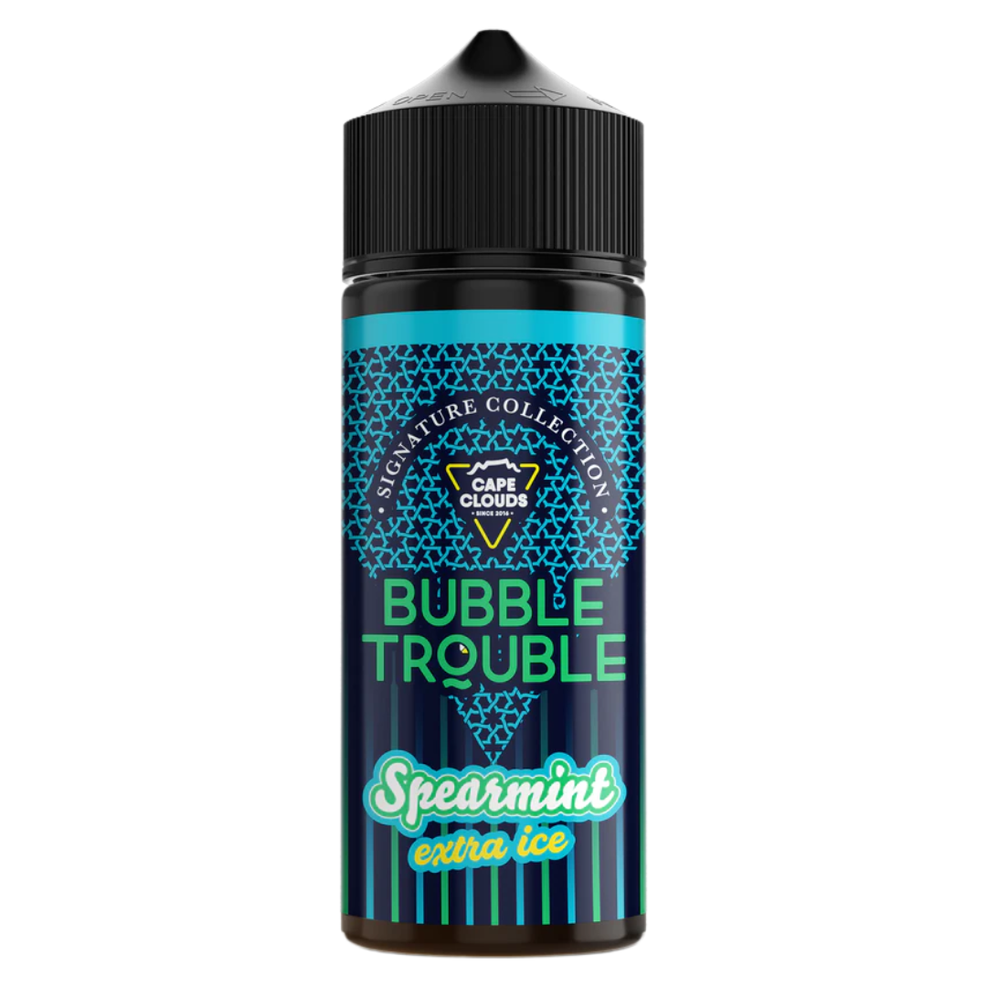 Cape Clouds - Bubble Trouble Spearmint Extra Ice Freebase Flavour Shots 120ml