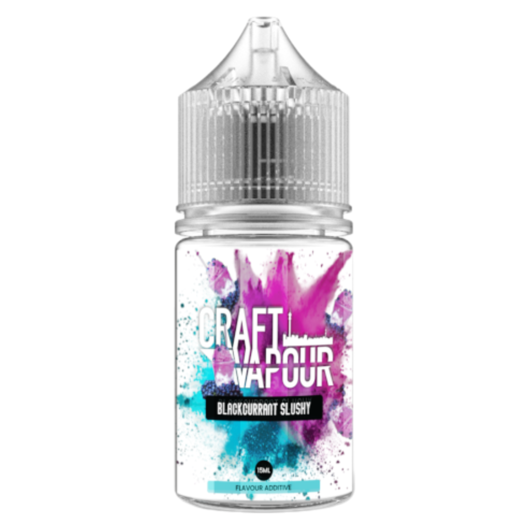 Craft Vapour - Blackcurrant Slushy MTL / Salts Flavour Shots 30ml
