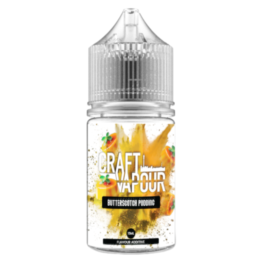 Craft Vapour - Butterscotch Pudding MTL / Salts Flavour Shots 30ml