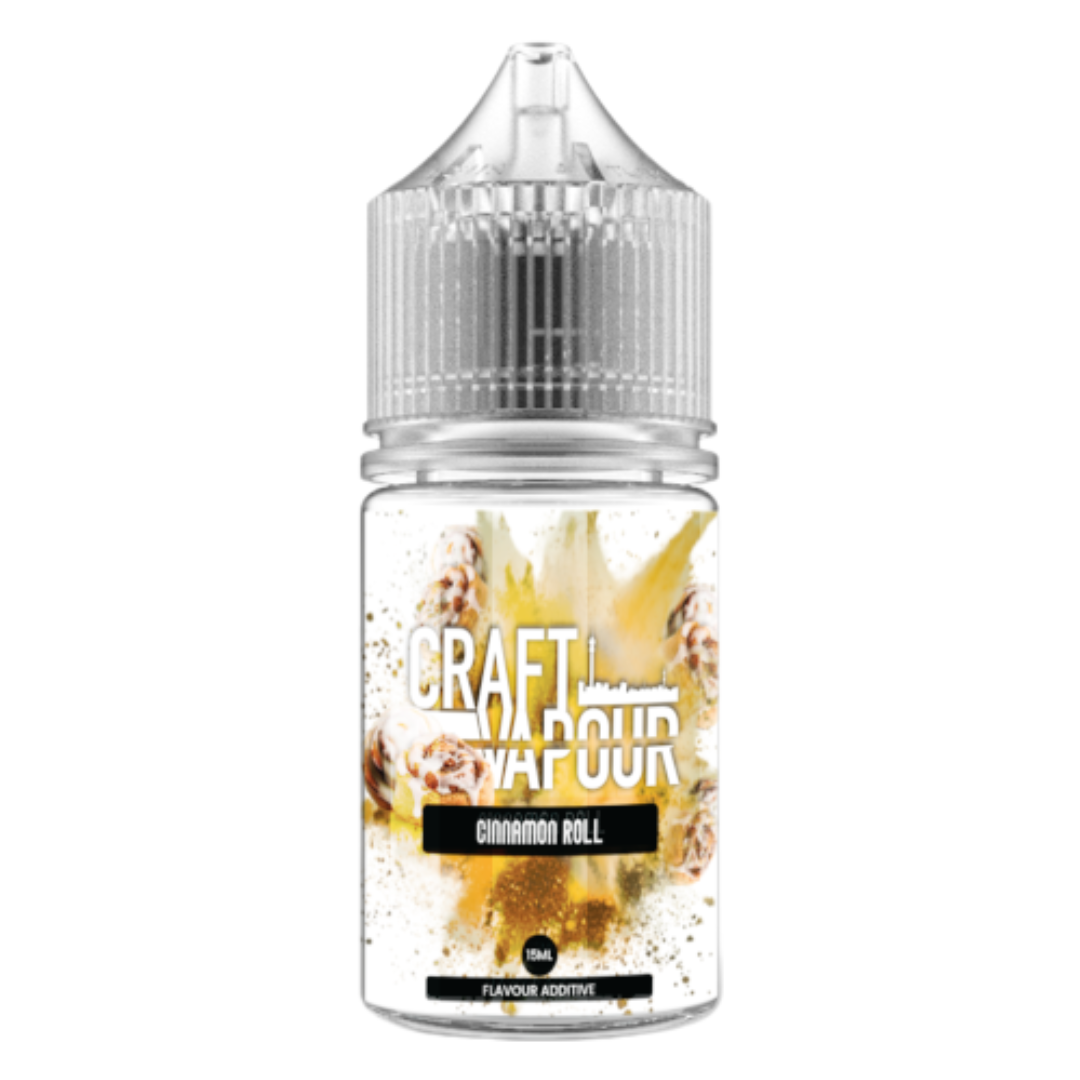 Craft Vapour - Cinnamon Roll MTL / Salts Flavour Shots 30ml