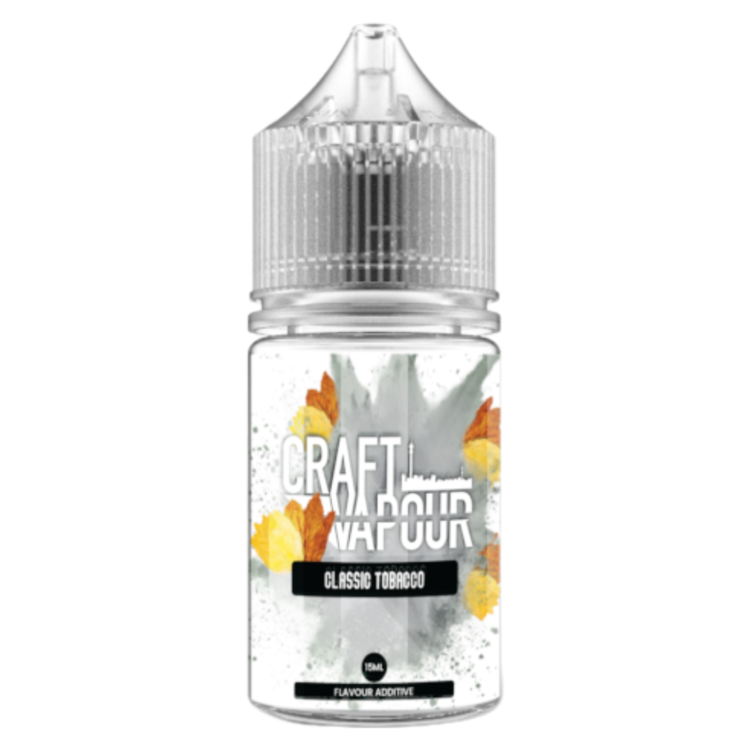 Craft Vapour - Classic Tobacco MTL / Salts Flavour Shots 30ml