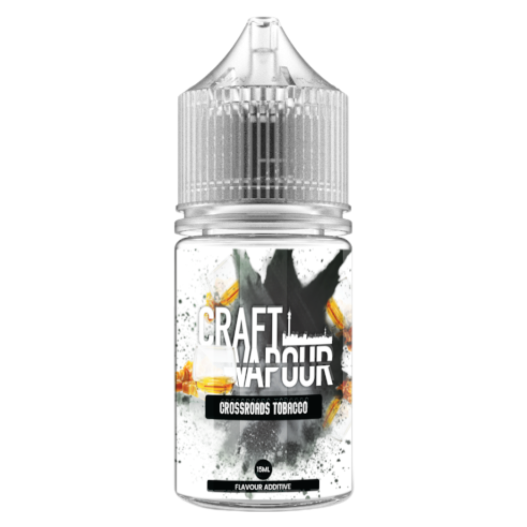 Craft Vapour - Crossroads Tobacco MTL / Salts Flavour Shots 30ml