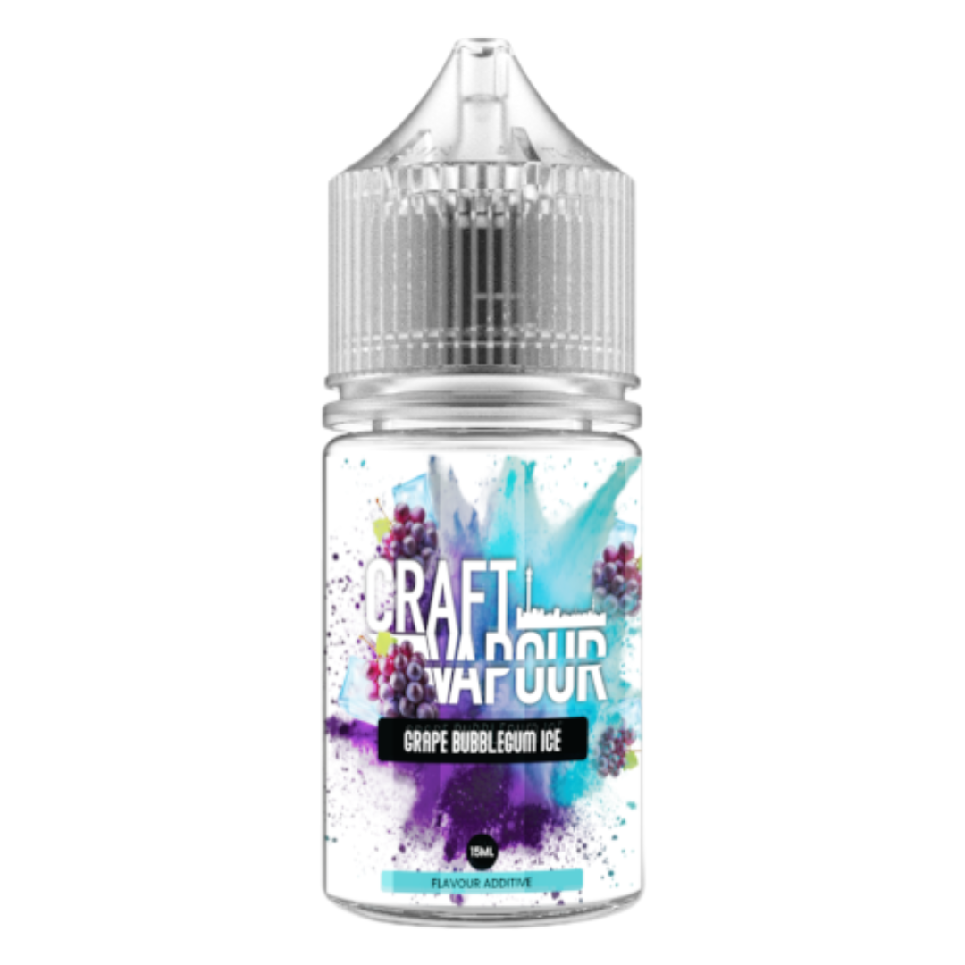 Craft Vapour - Grape Bubblegum Ice MTL / Salts Flavour Shots 30ml
