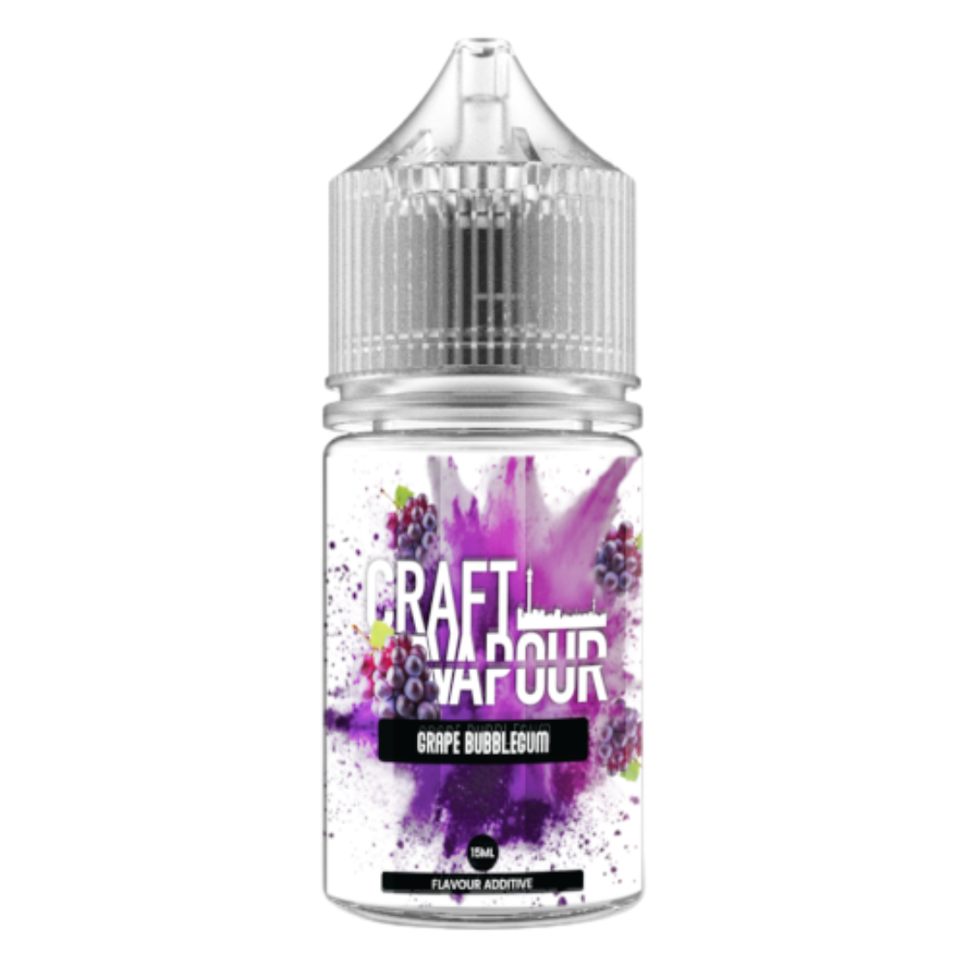 Craft Vapour - Grape Bubblegum MTL / Salts Flavour Shots 30ml
