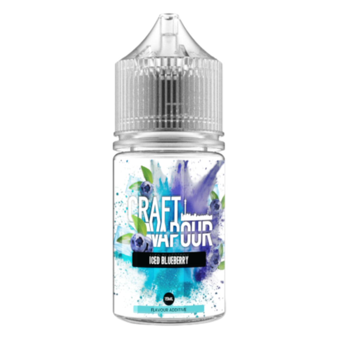 Craft Vapour - Iced Blueberry MTL / Salts Flavour Shots 30ml