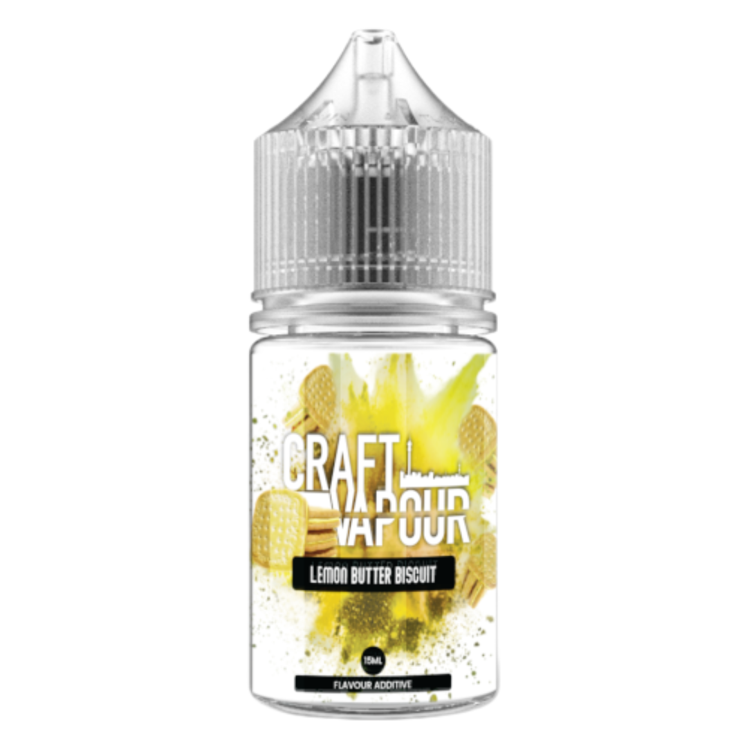 Craft Vapour - Lemon Butter Biscuit  MTL / Salts Flavour Shots 30ml