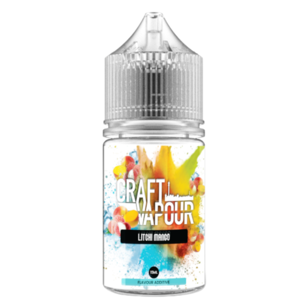 Craft Vapour - Litchi Mango MTL / Salts Flavour Shots 30ml