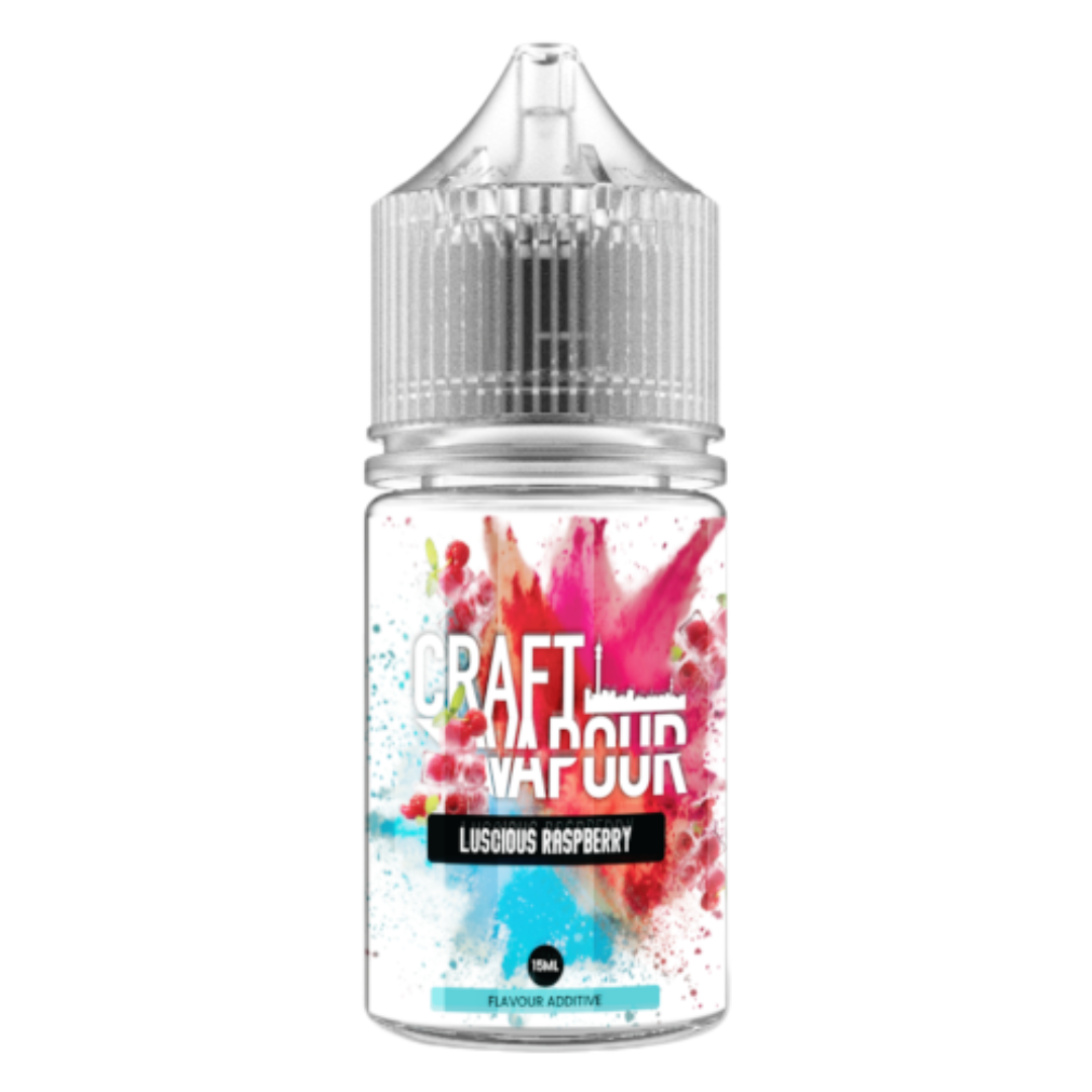 Craft Vapour - Luscious Raspberry MTL / Salts Flavour Shots 30ml