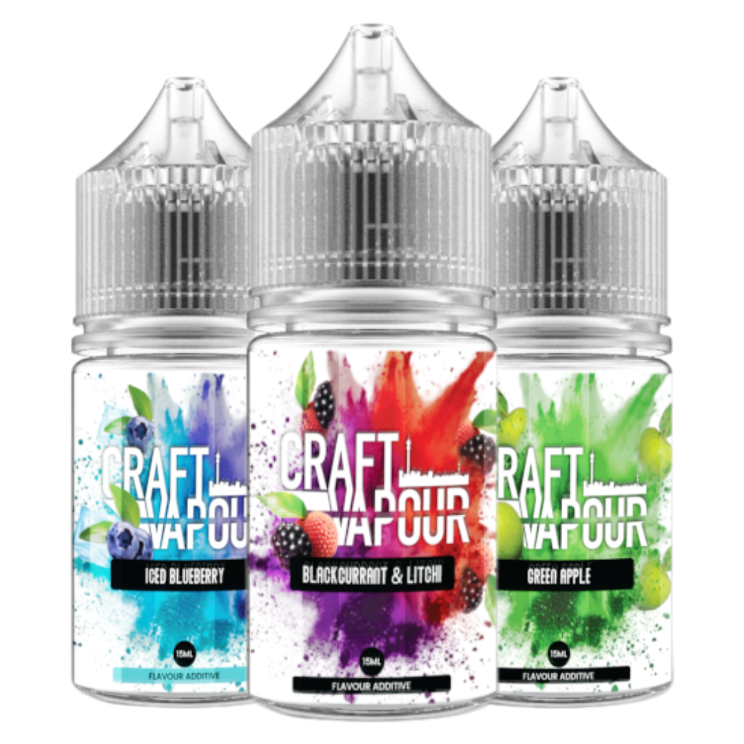 Craft Vapour - MTL / Salts Flavour Shots 30ml