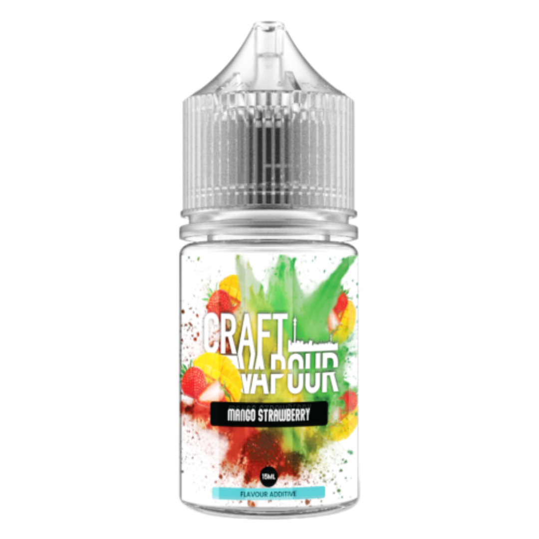 Craft Vapour - Mango Strawberry MTL / Salts Flavour Shots 30ml