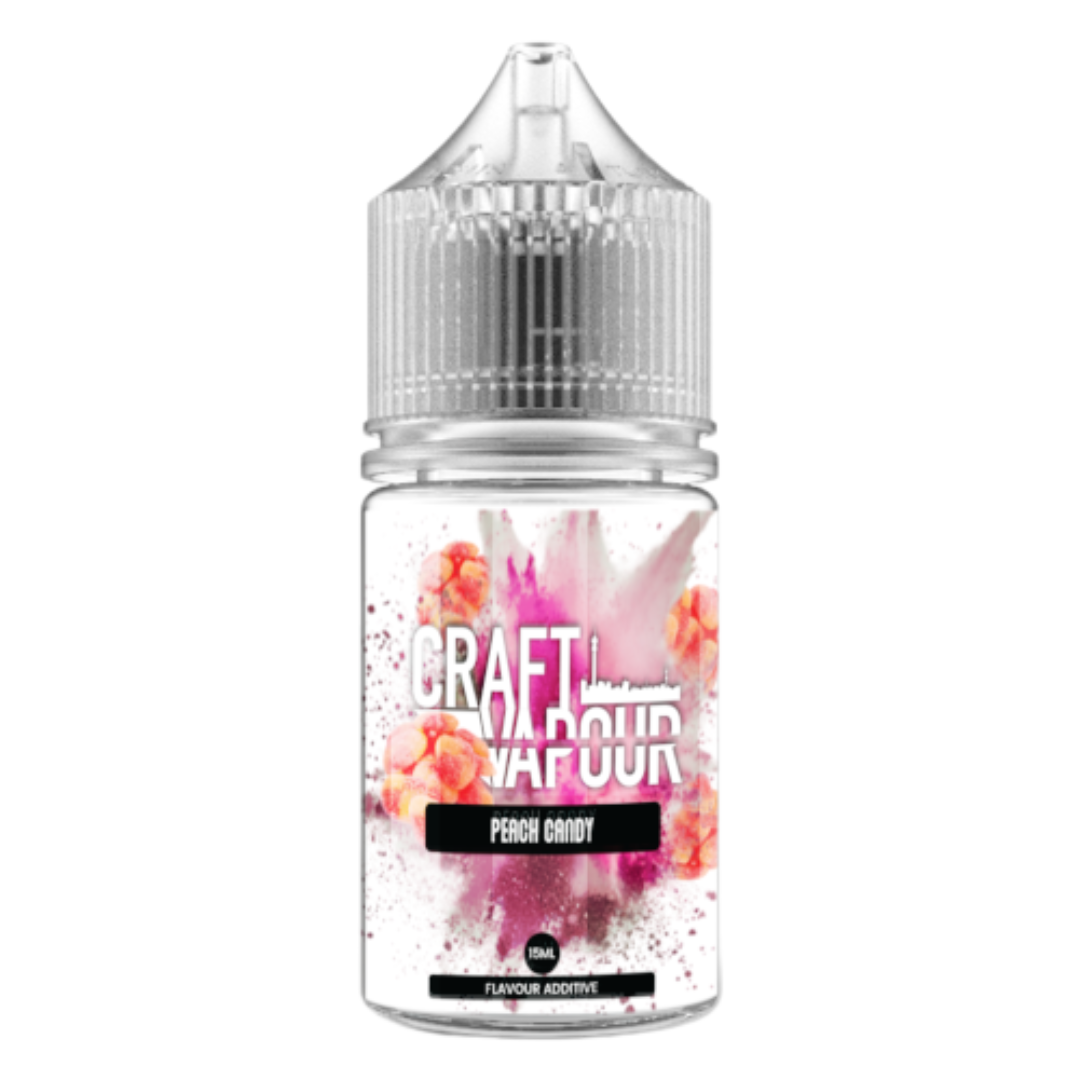 Craft Vapour - Peach Candy MTL / Salts Flavour Shots 30ml