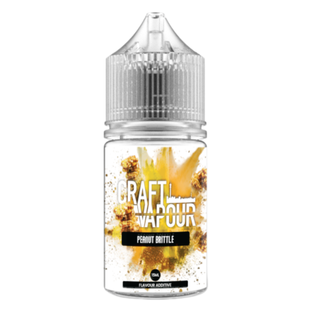 Craft Vapour - Peanut Brittle MTL / Salts Flavour Shots 30ml