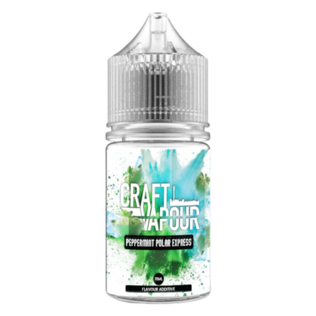 Craft Vapour - Peppermint Polar Express MTL / Salts Flavour Shots 30ml