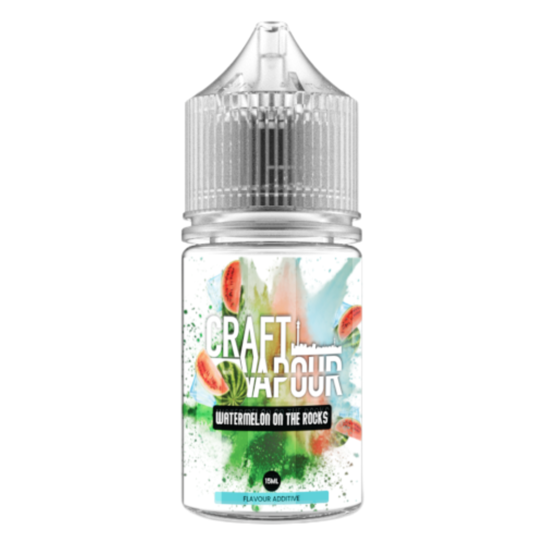 Craft Vapour - Watermelon On The Rocks MTL / Salts Flavour Shots 30ml
