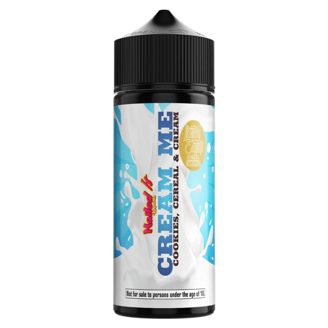 Cream Me - Cookie & Cream Salted Caramel 3mg Freebase 120ml
