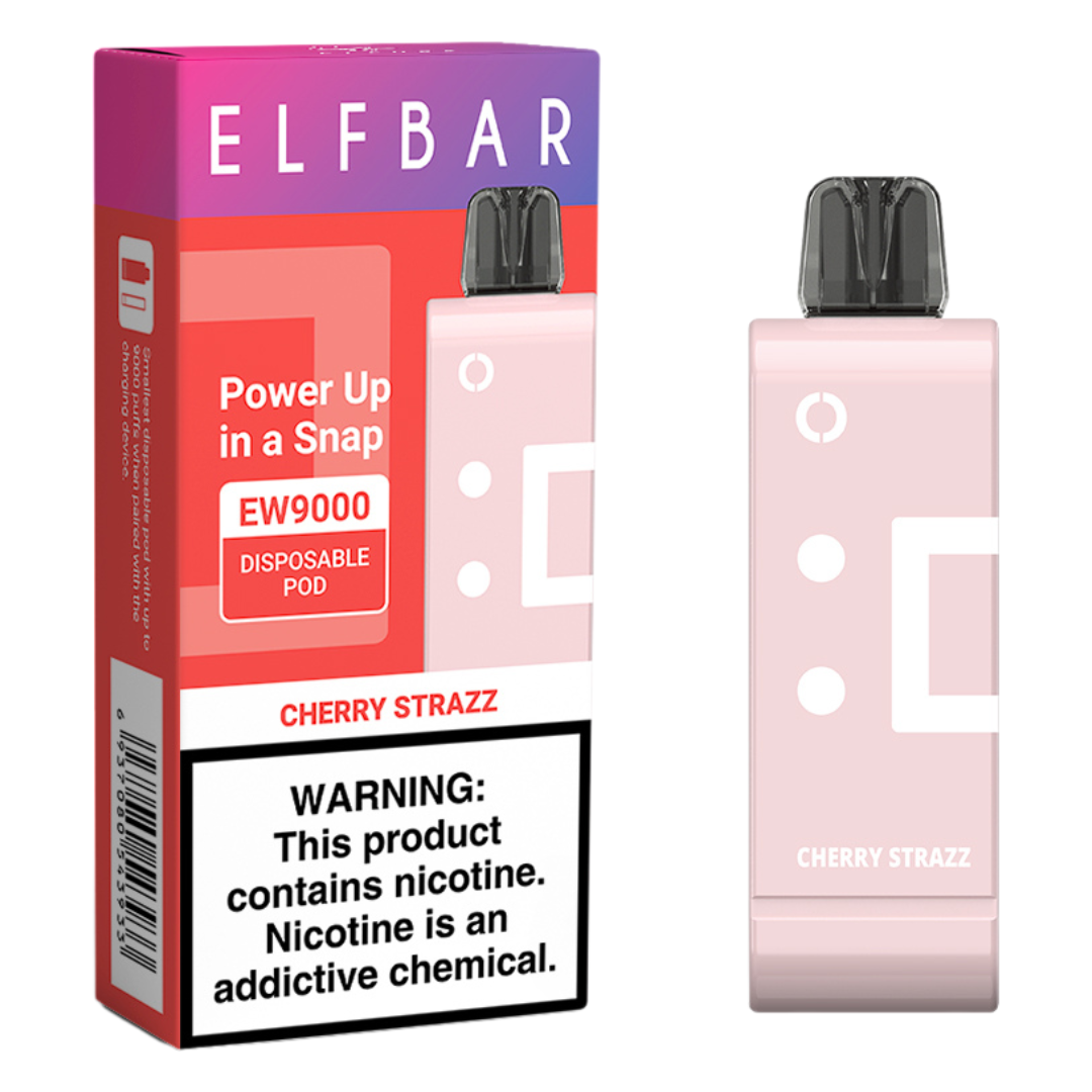 ElfBar - Cherry Strazz EW9000 Pods