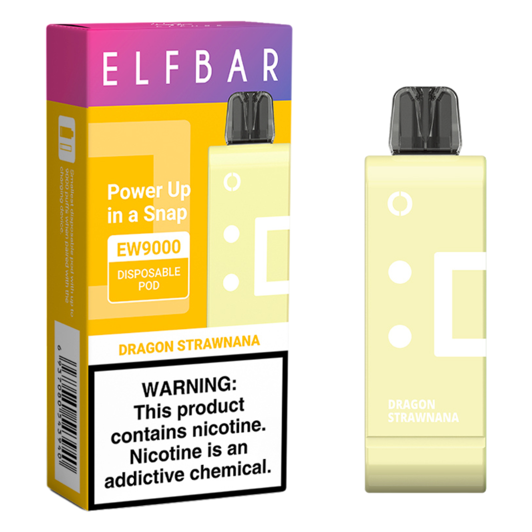 ElfBar - Dragon Strawnana EW9000 Pods