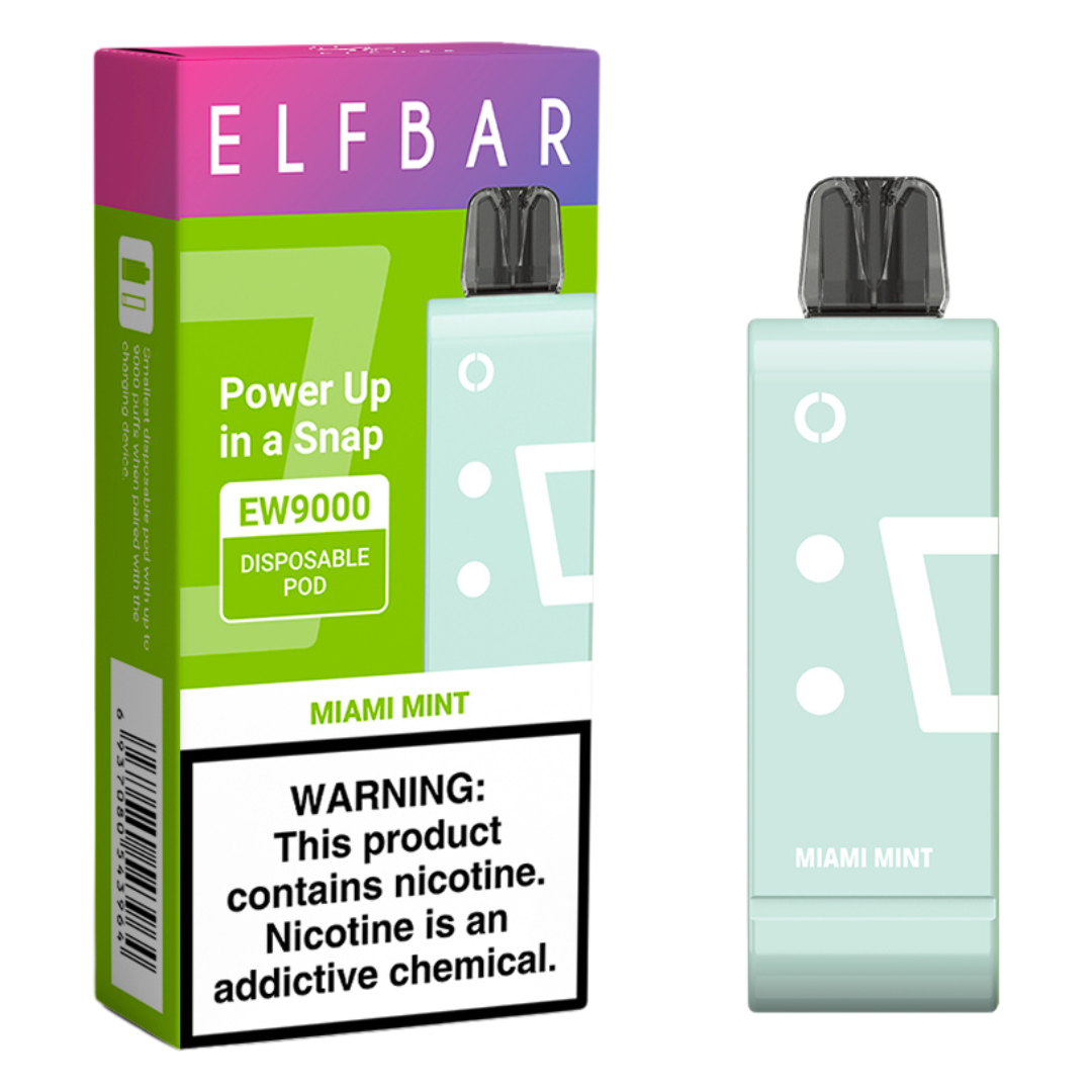 ElfBar - Miami Mint EW9000 Pods