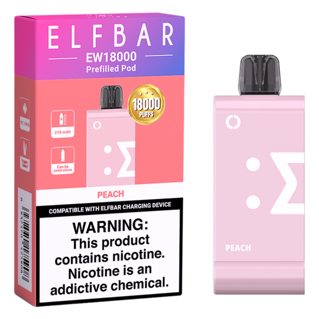 ElfBar - Peach EW18000 Pods