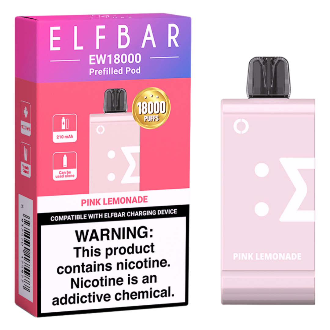 ElfBar - Pink Lemonade EW18000 Pods