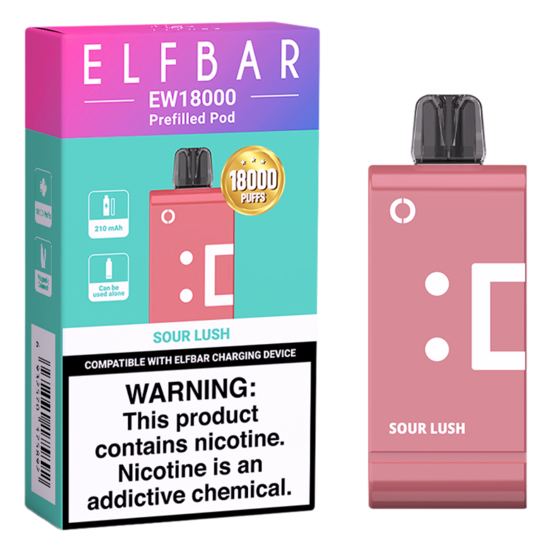 ElfBar - Sour Lush EW18000 Pods