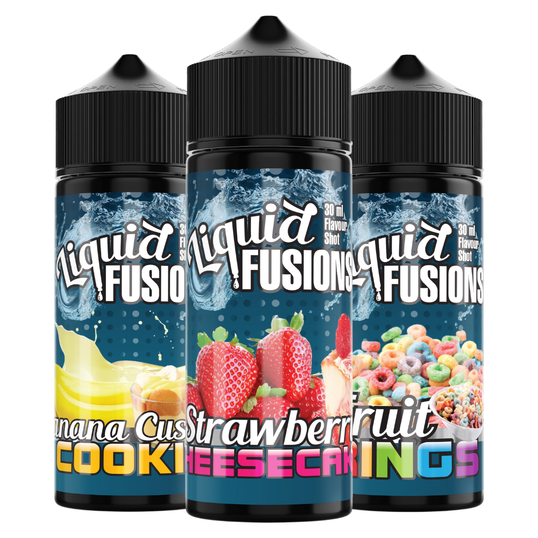 Liquid Fusions - Freebase Flavour Shots 120ml