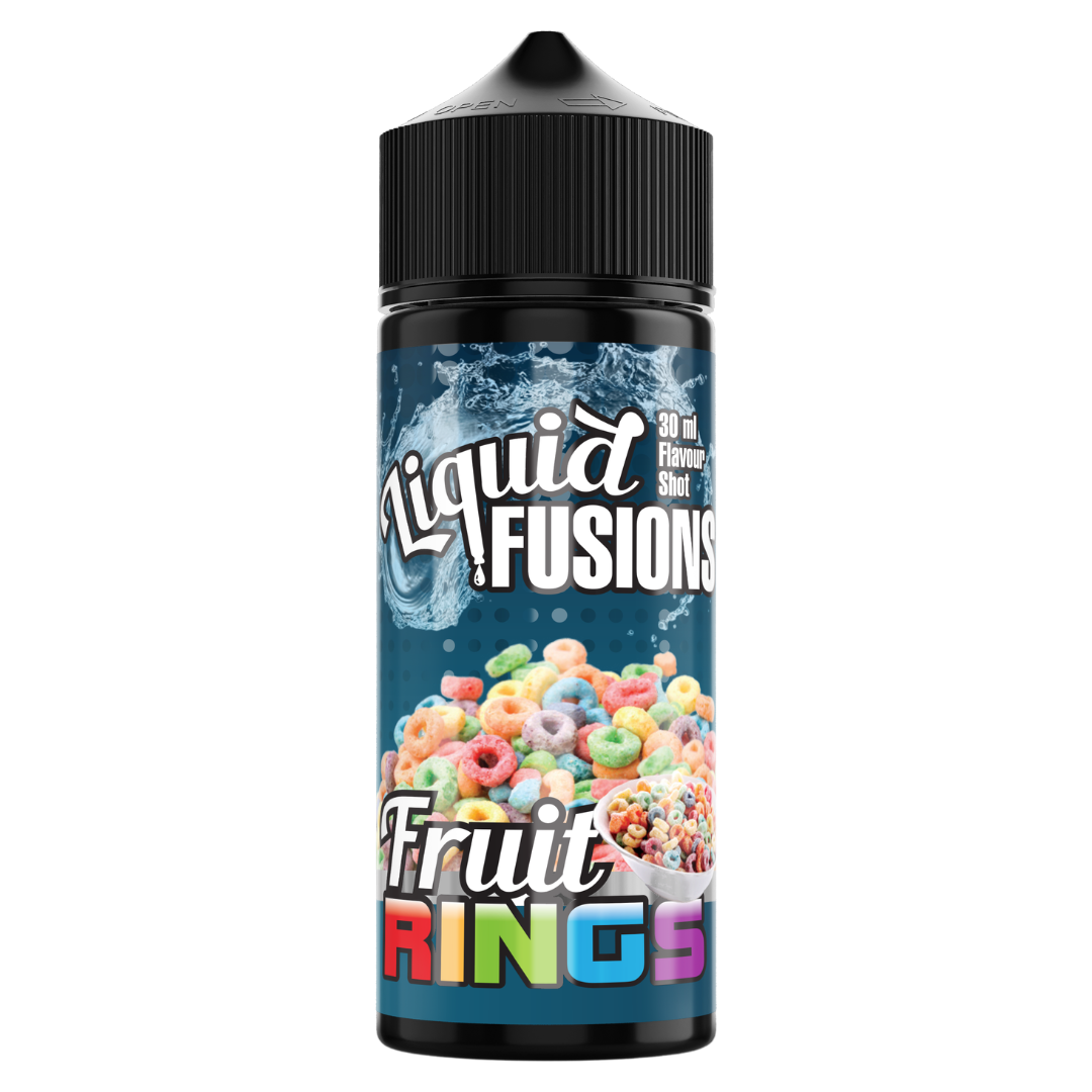 Liquid Fusions - Fruit Rings Freebase Flavour Shots 120ml