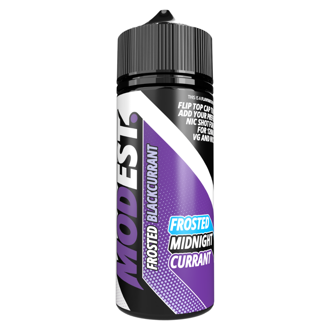 MODest - Frosted Blackcurrant Freebase Flavour Shots 120ml