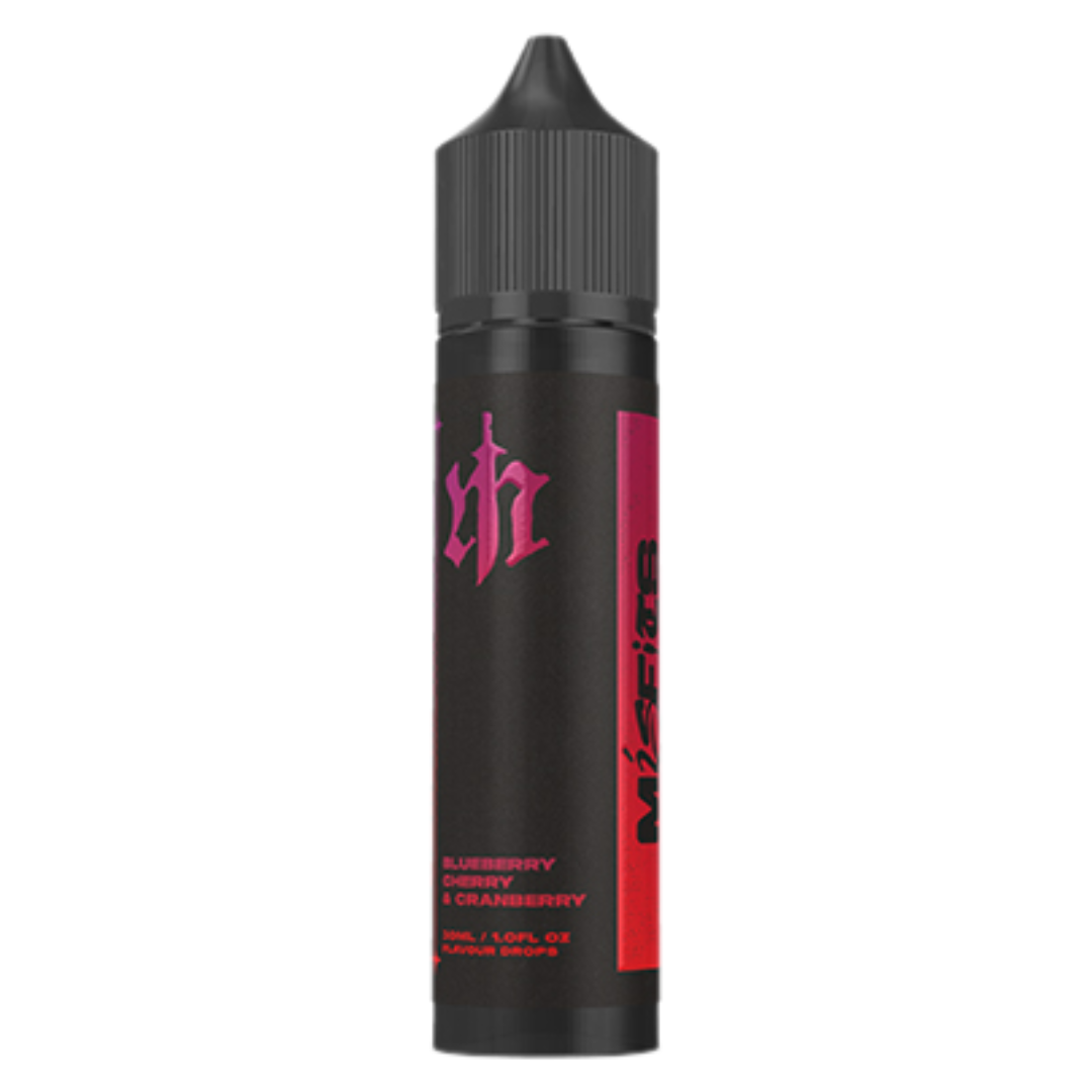Misfits - Blueberry Cherry Cranberry MTL / Salts Flavour Shots 60ml