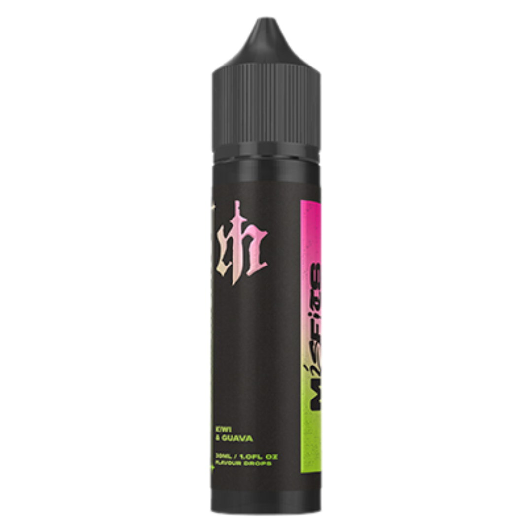 Misfits - Kiwi Guava MTL / Salts Flavour Shots 60ml