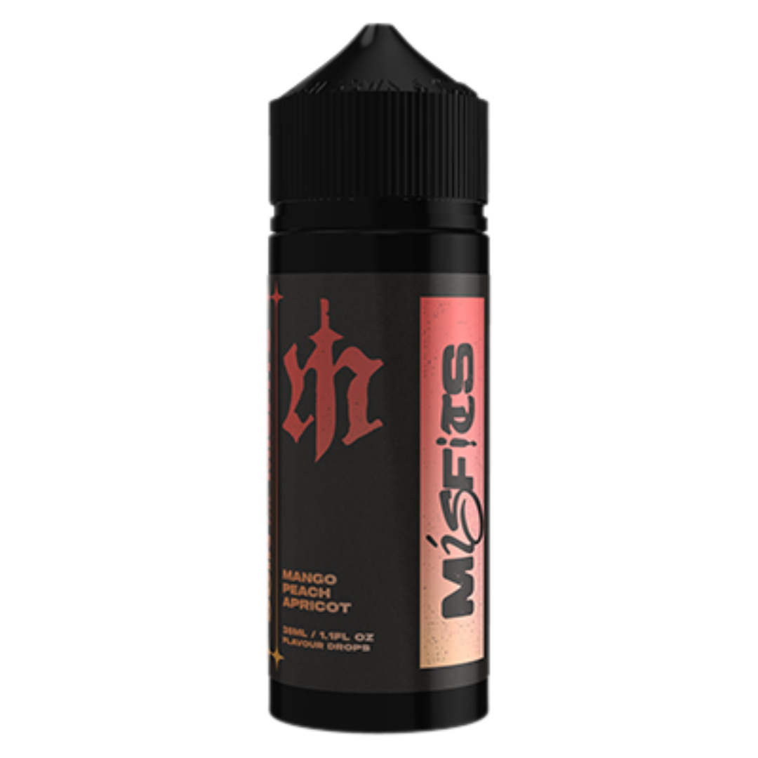 Misfits - Mango Peach Apricot Freebase Flavour Shots 120ml