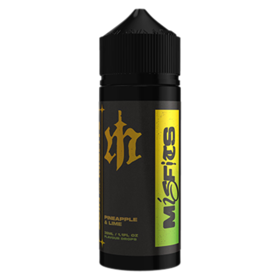 Misfits - Pineapple Lime Freebase Flavour Shots 120ml