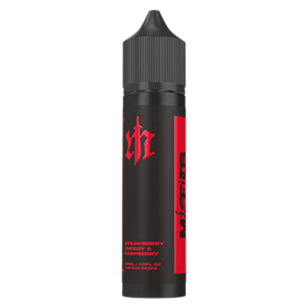 Misfits - Strawberry Cherry Raspberry MTL / Salts Flavour Shots 60ml