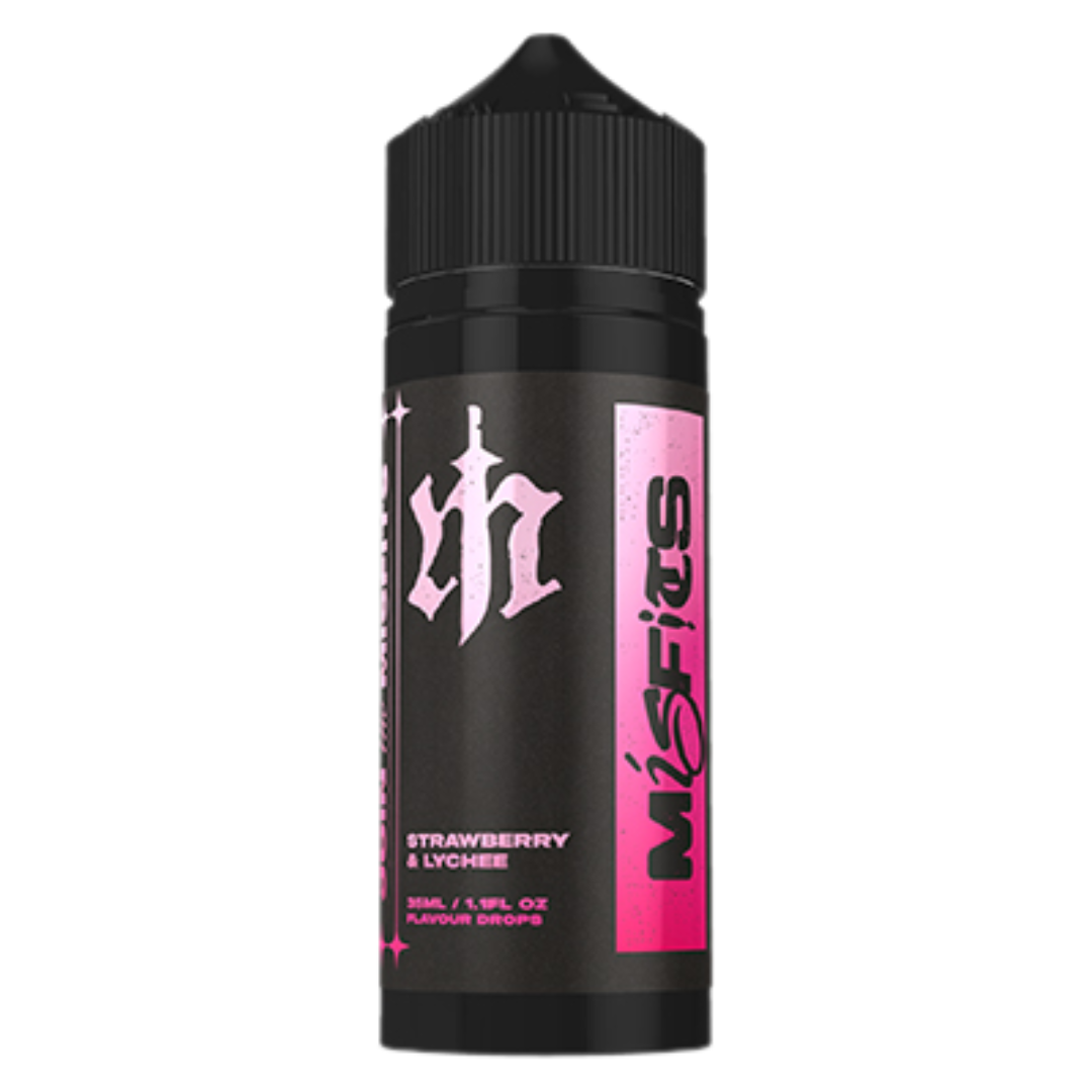 Misfits - Strawberry Lychee Freebase Flavour Shots 120ml