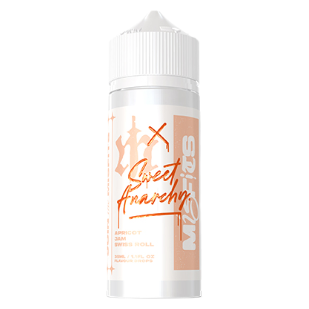 Misfits X Sweet Anarchy - Apricot Jam Swiss Roll Freebase Flavour Shots 120ml