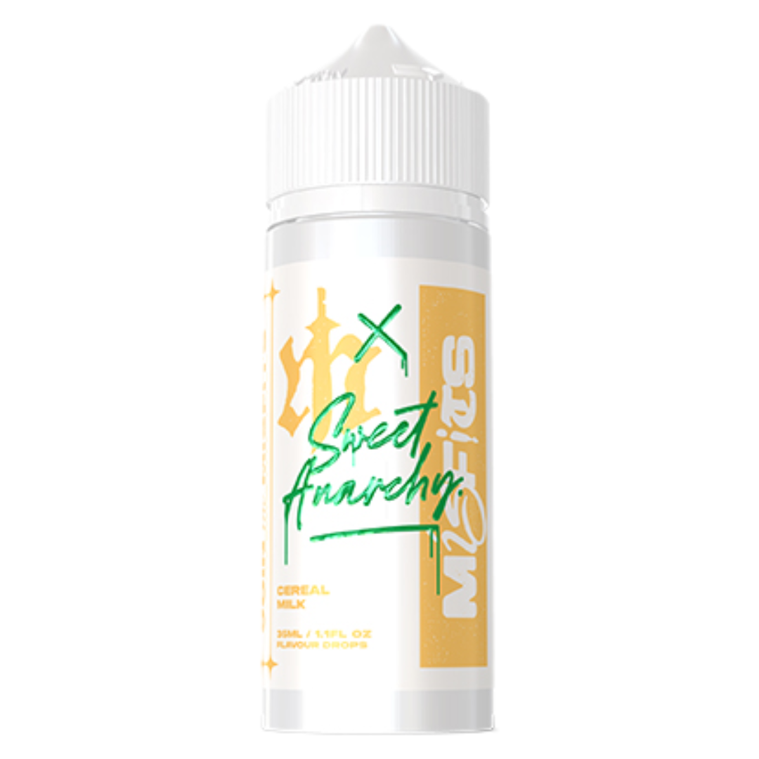 Misfits X Sweet Anarchy - Cereal Milk Freebase Flavour Shots 120ml