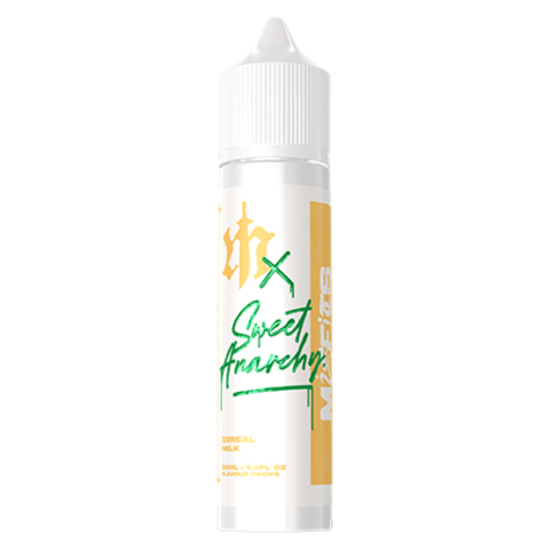 Misfits X Sweet Anarchy - Cereal Milk MTL / Salts Flavour Shots 60ml