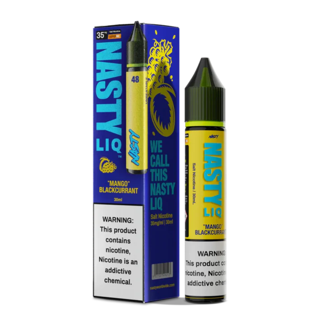 NastyLiq - Mango Blackcurrant MTL / Salts Flavour Shots 30ml