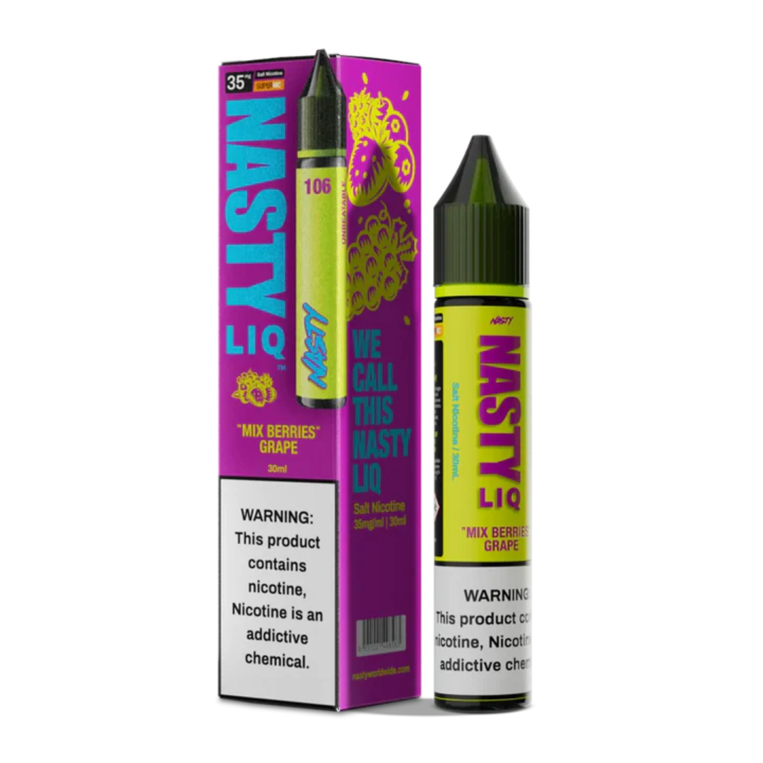 NastyLiq - Mix Berries Grape MTL / Salts Flavour Shots 30ml