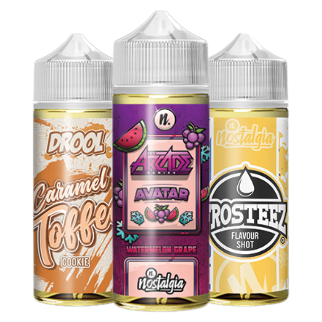 Nostalgia - Freebase Flavour Shots 120ml