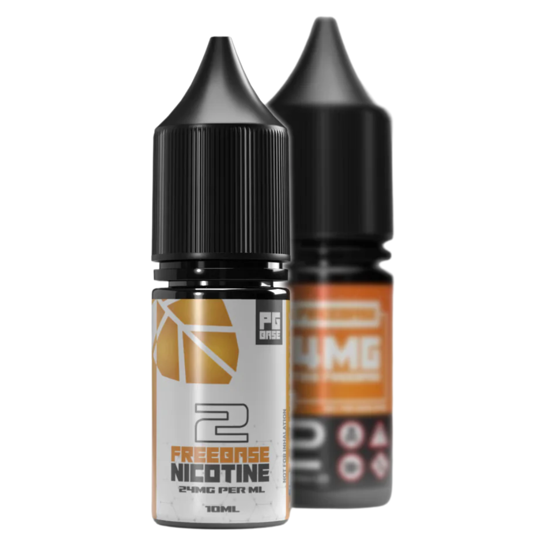 Pure+ Nicotine - 2mg 24mg/ml Freebase Shots 10ml
